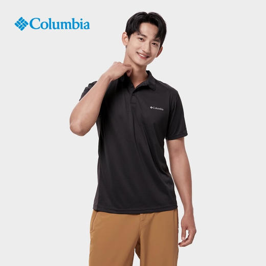 哥伦比亚男式防晒清凉短袖POLOAE9229 商品图0