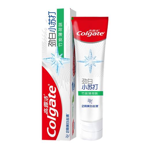 高露洁 劲白竹炭薄荷牙膏120克 商品图0