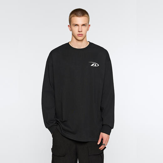 【Achock官方店】潮牌基础款长袖打底衫美式春秋冬款情侣圆领T恤 商品图2