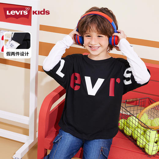 LEVIS 春 大童小童 儿童童装T恤 LVB-FF-H512 商品图0