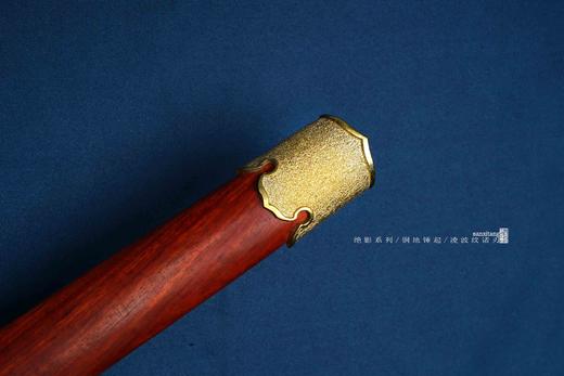 【送大马牛刀】三希堂  绝影系列  霜金陨铁唐刀  未开刃 商品图5