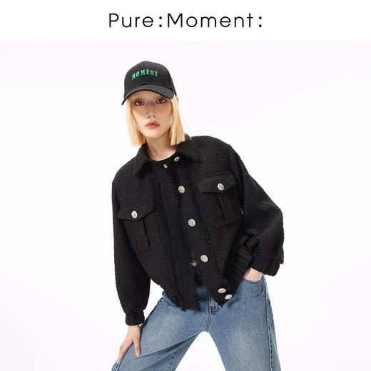 【商场同款】小麦檬春秋款短外套4E8310501 商品图0