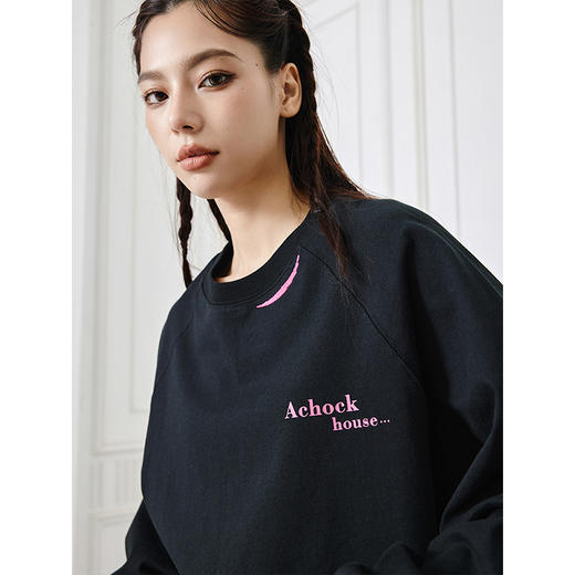 【Achock官方店】美式幻影印花长t男春秋潮牌上衣服重磅长袖打底 商品图1