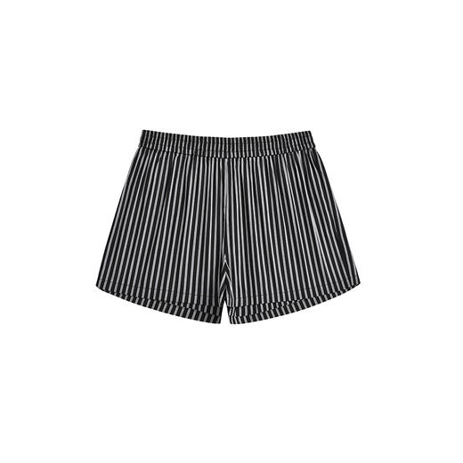 NUTH假两件收腰显瘦条纹长袖衬衫连衣裙女 商品图9