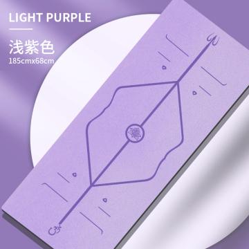 土豪进阶垫-磨砂瑜伽垫体位线版 天然橡胶+PU层制成 天然安全 对人体无害 商品图5