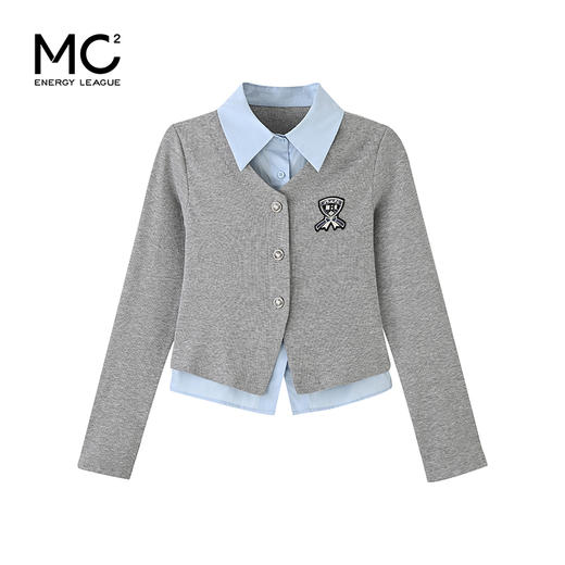 假两件拼接衬衫-92767C4221505 商品图0