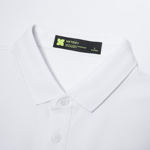 【断码清仓】HX 夏季翻领短袖T恤Y102320315101POLO杉 商品图2