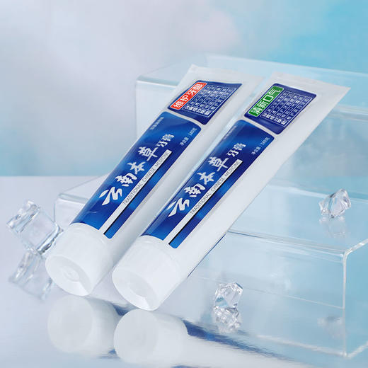 TZF-正品云南牙膏清新口气减少牙垢洁白牙齿保持口腔健康家庭装薄荷味 商品图3