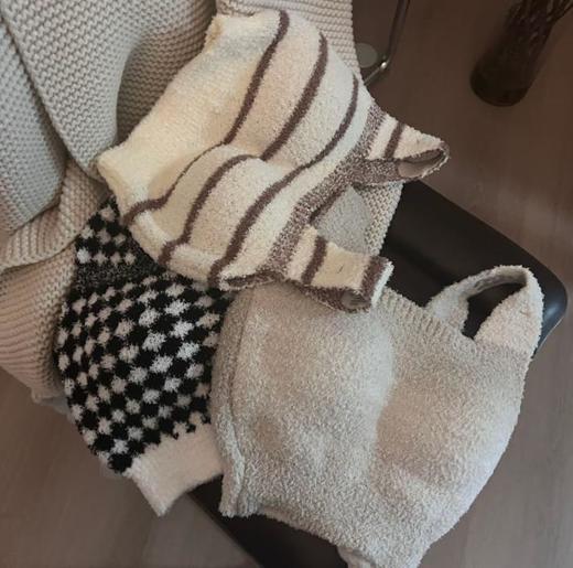 【YZ商品推广】日系羊羔绒保暖裹胸 商品图1