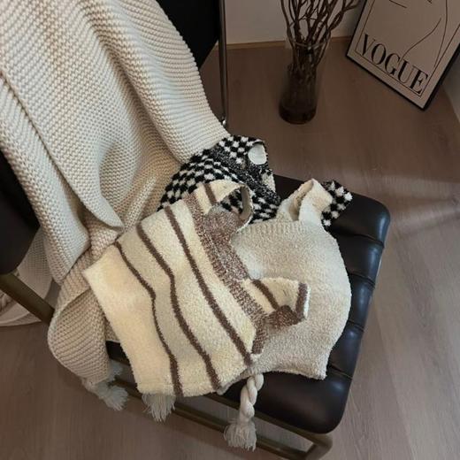 【YZ商品推广】日系羊羔绒保暖裹胸 商品图2