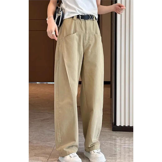 裁缝学苑AQ248新款阔腿裤纸样女装韩版高腰显瘦直筒裤长裤子样板 商品图1