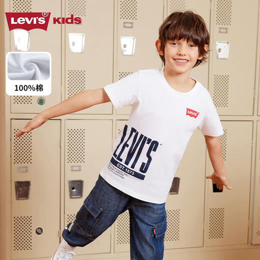 LEVIS 李维斯  夏 大童小童 短袖T恤 LVB-TE-F262 商品图0