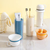 【精致不将就！洗漱收纳一杯搞定】牙刷收纳盒三合一旅行漱口杯，日行洗漱一应俱全，套装便携式洗漱杯，家庭装牙具盒牙膏盒QQ 商品缩略图0