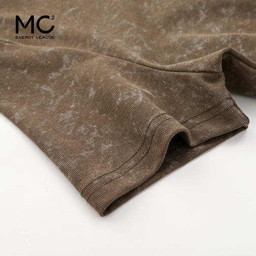 女装立领炒花腰部打褶短袖T恤-32010T4221003 商品图3