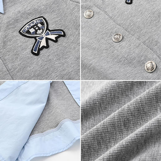 假两件拼接衬衫-92767C4221505 商品图2