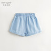 马克珍妮女童甜美A字百褶牛仔裙裤 儿童纯棉裤子夏装新款240617 商品缩略图5