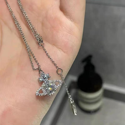 年后发！任选两款只要99元！西太后同款土星🪐系列首饰！项链/手链/耳钉都有!!! 朋克教母级品牌！名模巨星最爱杂志款硬货✅含礼盒 官网价格2000➕!! ✨高定品质！！件件绝美首饰品 商品图8