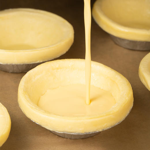 黄天鹅大师小点蛋挞葡式原味16枚400g+蛋挞液500ml 商品图3