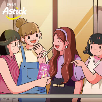 爱时乐（Astick）草莓味夹心棒(注心饼干)330g罐装 蛋卷威化休闲零食大礼包喜礼 商品图7