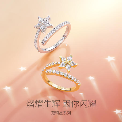 范琦星系列【许愿星戒指】下单赠精美礼盒+顺丰速运+运费险 商品图1