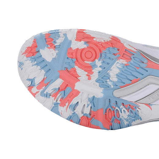 Asics亚瑟士乒乓球鞋1073A064-100专业轻便耐磨男女乒乓球运动鞋白青色 商品图2