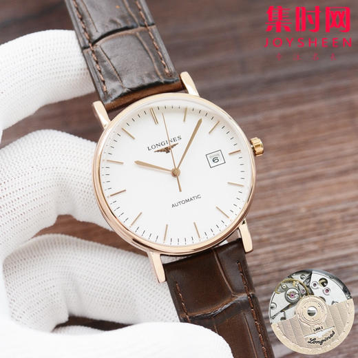 【新款大号40mm】浪琴瑰丽系列 男士腕表
机芯：进口西铁城 商品图1