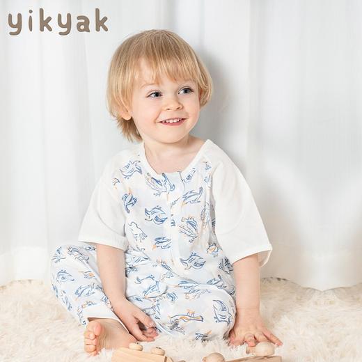 【品牌直供】yikyak桑蚕丝短袖分腿睡袋 商品图1