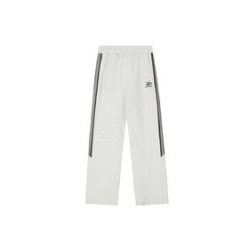 【Achock官方店】高街国潮条纹运动裤美式复古拼接直筒潮牌阔腿裤