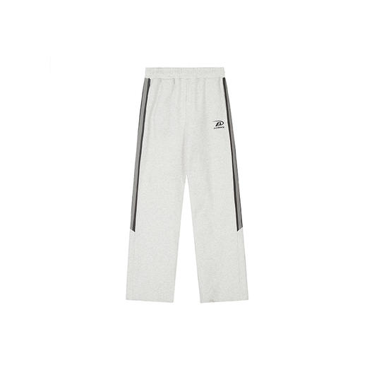 【Achock官方店】高街国潮条纹运动裤美式复古拼接直筒潮牌阔腿裤 商品图0