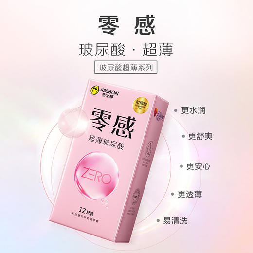 【超薄无感】零感玻尿酸避孕套  超薄无感 真实水润 商品图1