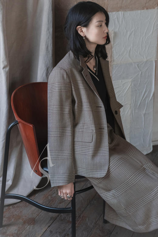 MHL 黑色汉麻复古校服式针织衫 商品图3