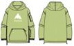 SS24 BURTON帽衫U DWR DOME HOODIE DAIQUIRI GREEN 商品图1