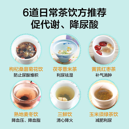 控尿酸、防痛风，食养全家一本就够 商品图4