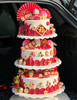 【三层寿星蛋糕】--寿星象征着幸福，吉利，长寿！下层可以换杯子蛋糕，款式可以定制的，可以加微信下单15089264130 商品缩略图0