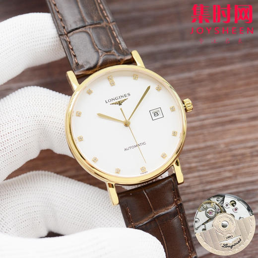 【新款大号40mm】浪琴瑰丽系列 男士腕表
机芯：进口西铁城 商品图1