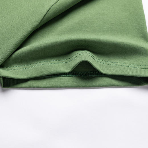 【含桑蚕丝】罗蒙男士夏季休闲百搭男T恤时尚条纹短袖t恤男舒适圆领短袖男 商品图5