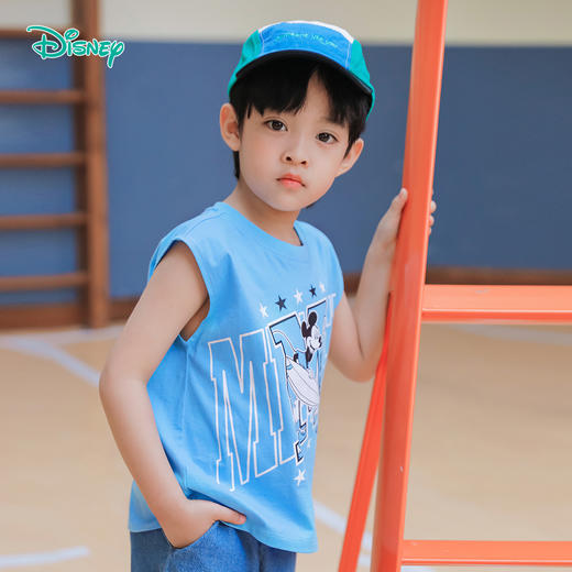 【商城同款】迪士尼新款男童米奇背心232DS1015 商品图2