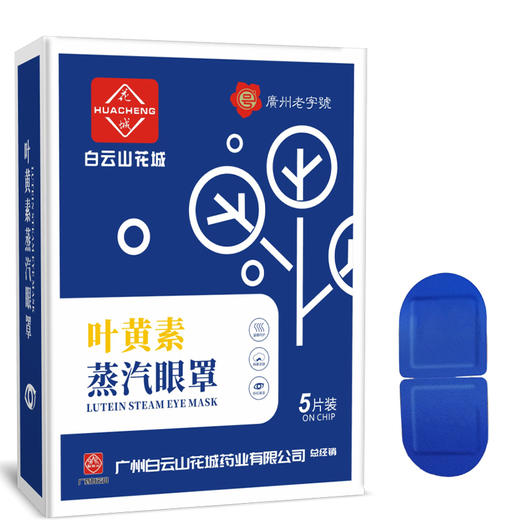 广州老字号叶黄素蒸汽眼罩5片装走量款 商品图0