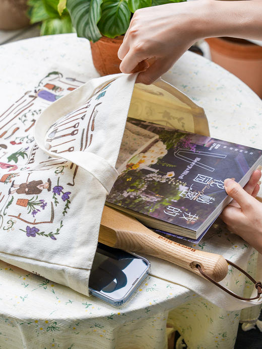 Berry&Bird园艺手提袋托特包 商品图2