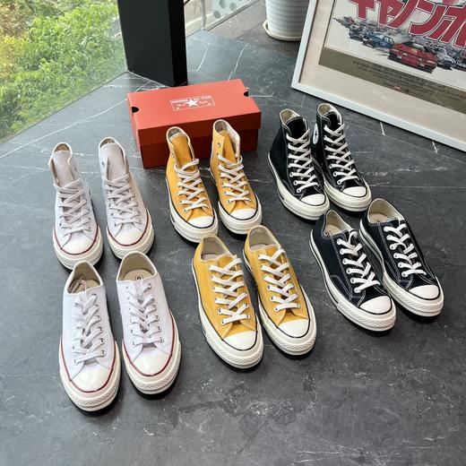 经典的匡威1970s帆布鞋回货了 卖了很多年了 每年都是供不应求的单品 商品图0