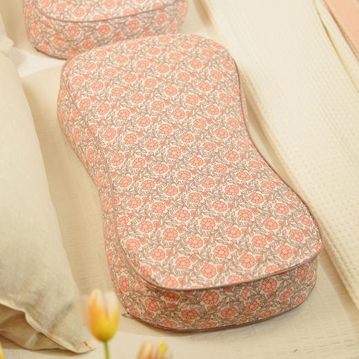 莫里斯花园系列曲线枕荞麦壳枕头护颈椎病荞麦皮睡眠四季 商品图3