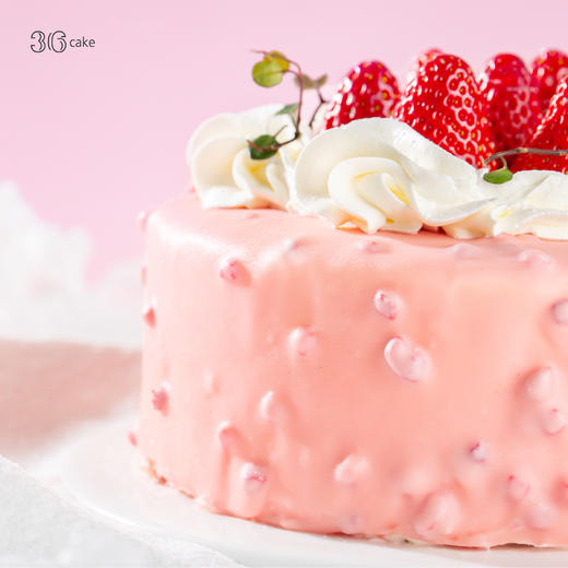 甜心草莓·意式手工冰淇淋蛋糕 | 36 CAKE 商品图1