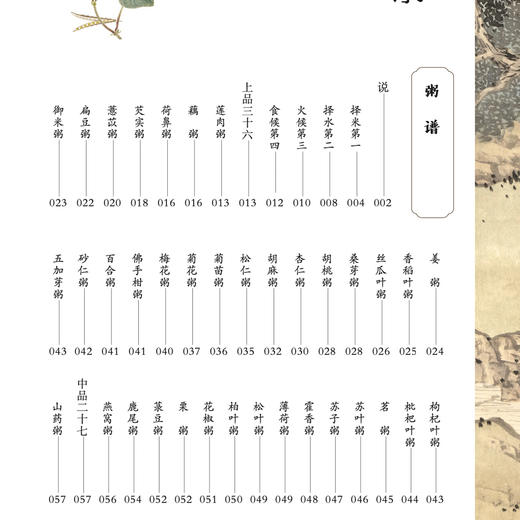 《粥谱：附素食说略》 商品图3