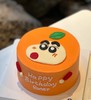 【臻品系列】---手绘【橙新橙意】蜡笔小新蛋糕 商品缩略图0