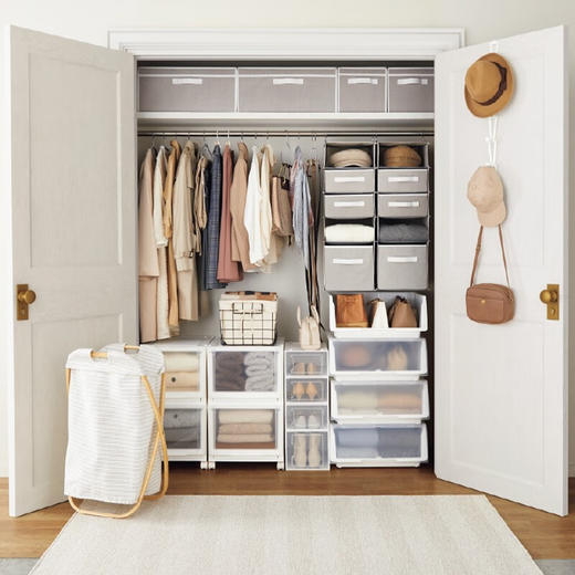 弧形衣架  灰色 3支装 商品图0