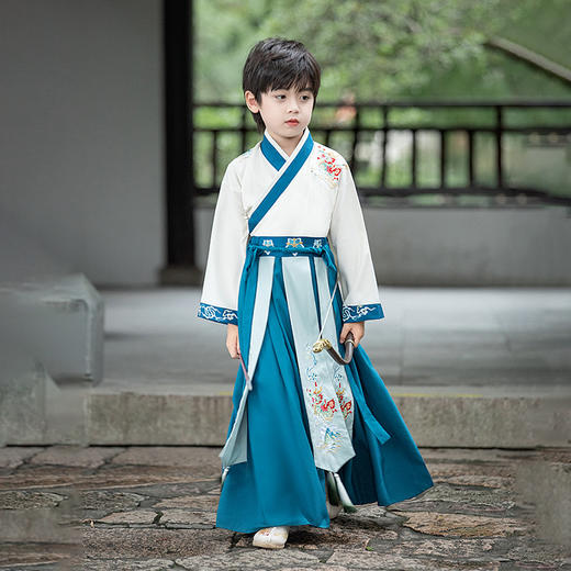 男童汉服2024新春秋款中国风仙侠儿童古装国风小王爷龙年套装 商品图5