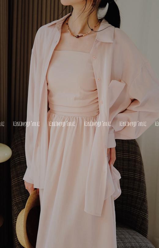 【门店同款】ENJOY春季慵懒衬衫吊带裙两件套 156996203 商品图2