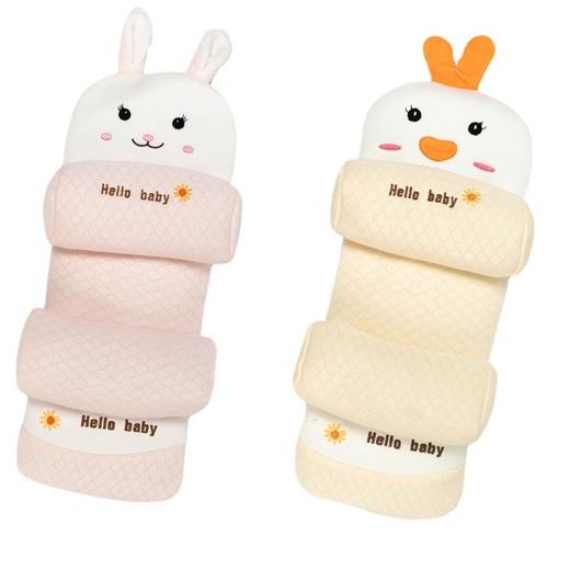 【科学用枕 从出生开始】0-3岁竹纤维荞麦婴儿枕头全网热销 防偏头定型枕可拆洗挡枕可移动 商品图4