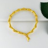 【限时克减128元】足金 3D硬金国风竹节手串（周长约17-18cm）(V3DSC00001)（预售产品下单后不退款不退货不换货不补差价（预售产品下单后不退款不退货不换货不补差价 商品缩略图1
