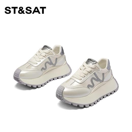 星期六液钛配色个性阿甘鞋SSC1112718 商品图14